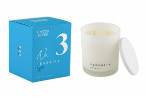 "Serenity" Signature Свеча "Груша & инжир" 9х11см 2 фитиля