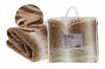 Плед &quot;Сафари&quot; 200х220см, пл.400, цв.коричневый BL-07 ВЭД