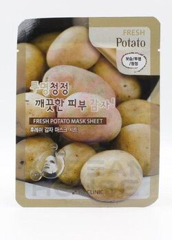 Маска-салфетка для лица с картофелем 3W Clinic Fresh Potato Mask Sheet