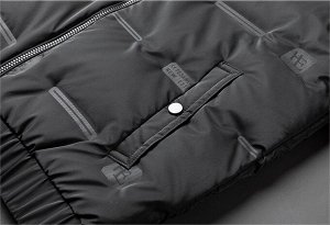 Куртка мужская укороченная, низ курки и рукава на широкой резинке, с капюшоном (не съемный), цвет кремовый