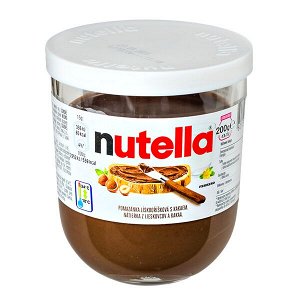 ореховая паста Nutella 200 г ст/б 1/15