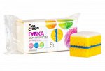 Губка для посуды Fun Clean Крупнопористая, 5 шт., 12885