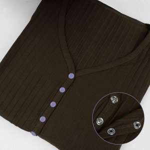 Кнопка рубашечная, закрытая, d = 9,5 мм, цвет фиолетовый