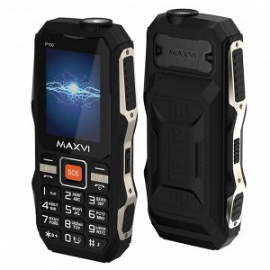 Телефон сотовый Maxvi P100 Black