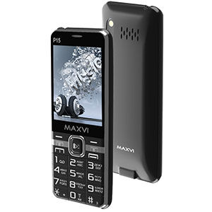 Polaris Телефон сотовый Maxvi P15 Black