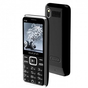 Телефон сотовый Maxvi P16 Black