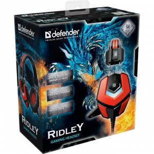 Гарнитура стерео Defender Ridley игровая