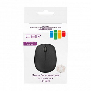 Мышь CBR CM 401c USB black (беспроводная)