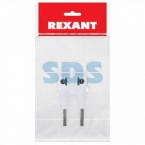 Адаптер сетевой "Козья ножка" 220В, 10А REXANT