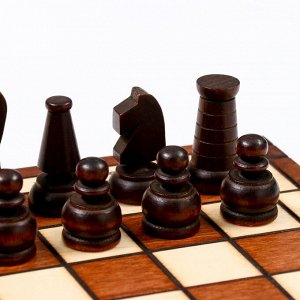 Шахматы "Королевские", 31 х 31 см, король h=6.5 см, пешка h-3 см