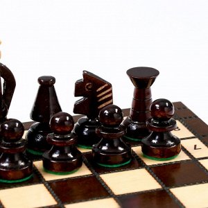 Шахматы польские Madon "Королевские", 28 х 28 см, король h=6 см, пешка h-3 см