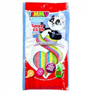 Мармелад JIMMY PANDA Sour BELTS 75 г