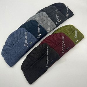 Шапка мужская на флисе (зима)