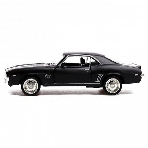 Машина металлическая CHEVROLET CAMARO SS, 1:32, открываются двери, инерция, цвет матовый
