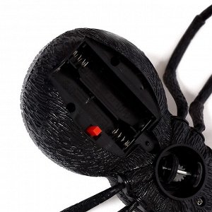 Паук радиоуправляемый «Чёрная вдова», работает от батареек