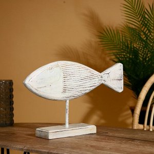 Сувенир "Рыба" албезия 45х9х30 см