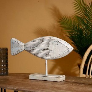 Сувенир "Рыба" албезия 45х9х30 см
