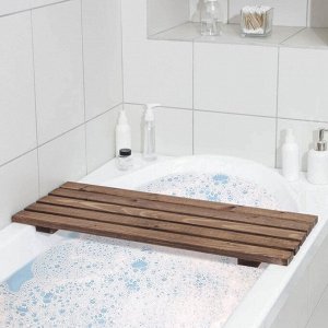 Сиденье для ванны, 68x30x3,5 см, с покрытием