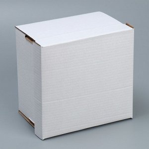 Складная коробка «Белая», 22х22х15 см