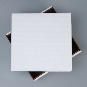 Складная коробка «Белая», 28х28х15 см