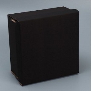 Складная коробка «Чёрная», 30 х 28.5 х 15.3 см