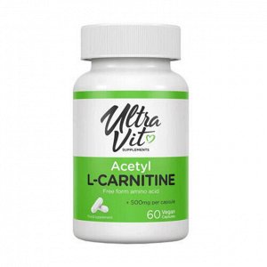 Ацетил l-карнитин в капсулах, 60 шт