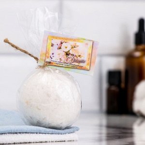 Шипучая бомбочка из гималайской соли "Добропаровъ" с эфирным маслом миндаля, 140 гр
