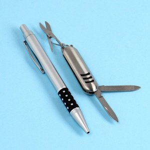 Набор подарочный 2в1 (ручка, нож 3в1)