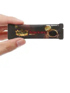 King Coffe Растворимый кофе КИНГ Американо коробка 15 стиков по 1гр