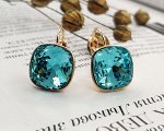 Серьги с кристаллами Swarovski