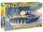 Сборная модель ZVEZDA Советский средний танк Т-34/76