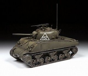 Сборная модель ZVEZDA Американский танк М4А2 "Шерман"