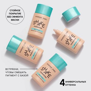 VS Тональный крем матирующий "Shakefoundation matt" тон 01  NEW