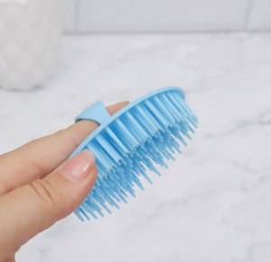 Силиконовый массажёр для мытья головы