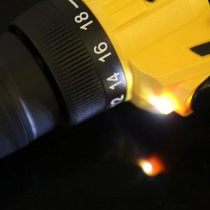 Шуруповерт ТУНДРА, патрон БЗ до 10 мм, LED, Li-ion 1300 mAh=20V, 350/1250 об/мин, 28 Н*м
