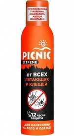 PICNIC® Extreme Арозоль от клещей, 150 см3
