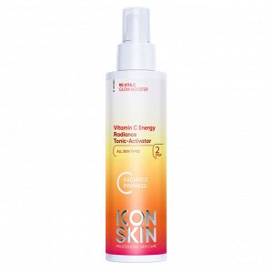 ICON SKIN VITAMIN C ENERGY Тоник-активатор для сияния кожи  для всех типов, 150 мл