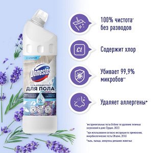 NEW ! Domestos гель-концентрат для пола, Горная свежесть 1 л