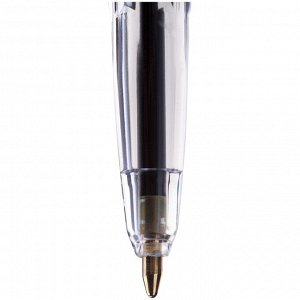 Ручка шариковая Corvina ""51 Classic"" зеленая, 1,0мм, прозрачный корпус