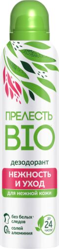 ПРЕЛЕСТЬ BIO®️ Антиперспирант спрей &quot;НЕЖНОСТЬ И УХОД&quot;, 150мл