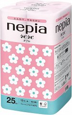 NEPIA &quot;Nepi Nepi&quot; Туалетная бумага двухслойная, аромат сакуры, 12 рулонов по 25м