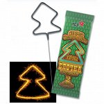 Бенгальский огонь Елочка, 30 сек, 21 см, 2 шт.