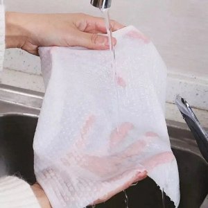 Салфетки для уборки NEDZUMI. Многоразовые не тканные полотенца 50шт уп