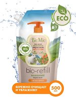 Мыло жидкое BioMio Bio Soap с маслом абрикоса, 500 мл Refill