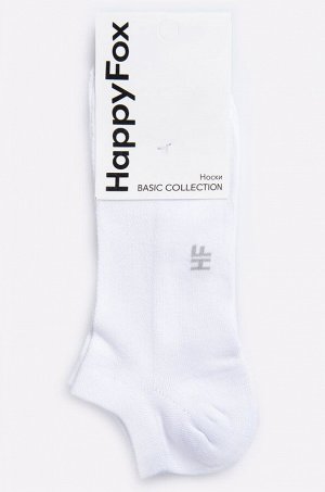 Укороченные базовые носки в сетку в размере: 27-29 (41-43), цвет белый