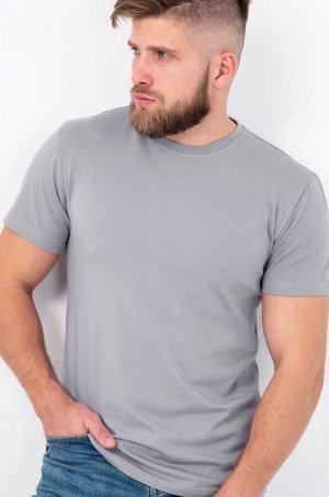 Мужская футболка из хлопка с лайкрой