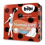 BIBI® Женские прокладки для критических дней ультратонкие  Normal Soft, 10шт