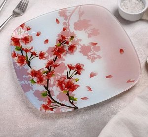 Тарелка десертная "Сакура" 20х1,5 см