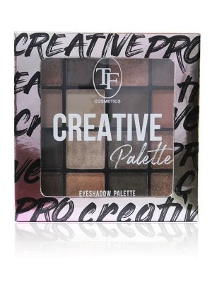 Палетка теней TF (Триумф) Creative Palette тон 03 бежево-розовый 16 цветов