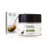 Крем для кожи вокруг глаз Ekēl Eye Cream Snail с муцином улитки, банка 70мл